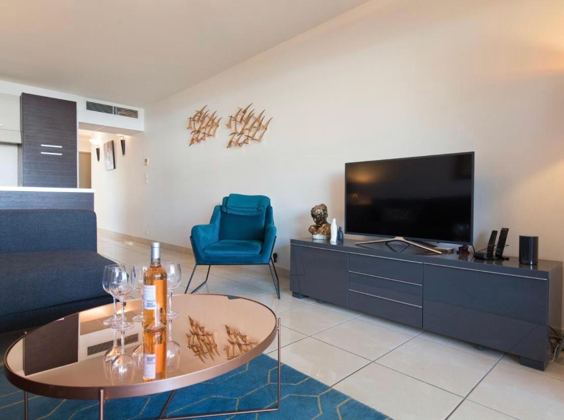Luxury 3 Piece Garden Apartment In Cannes Marina Mandelieu Exterior foto