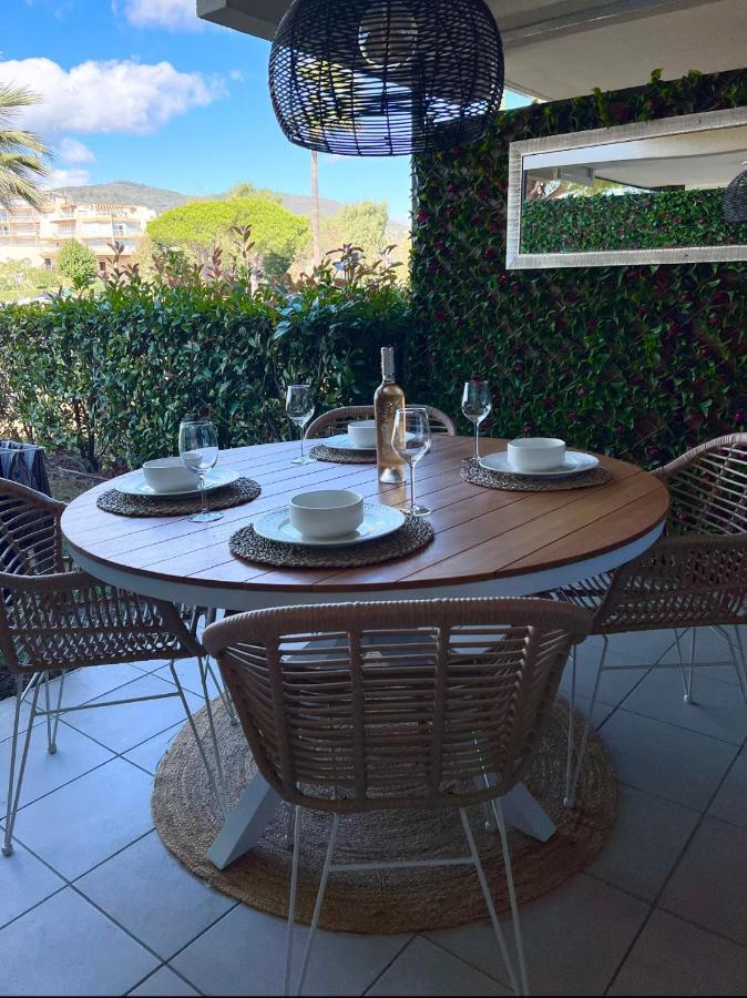 Luxury 3 Piece Garden Apartment In Cannes Marina Mandelieu Exterior foto