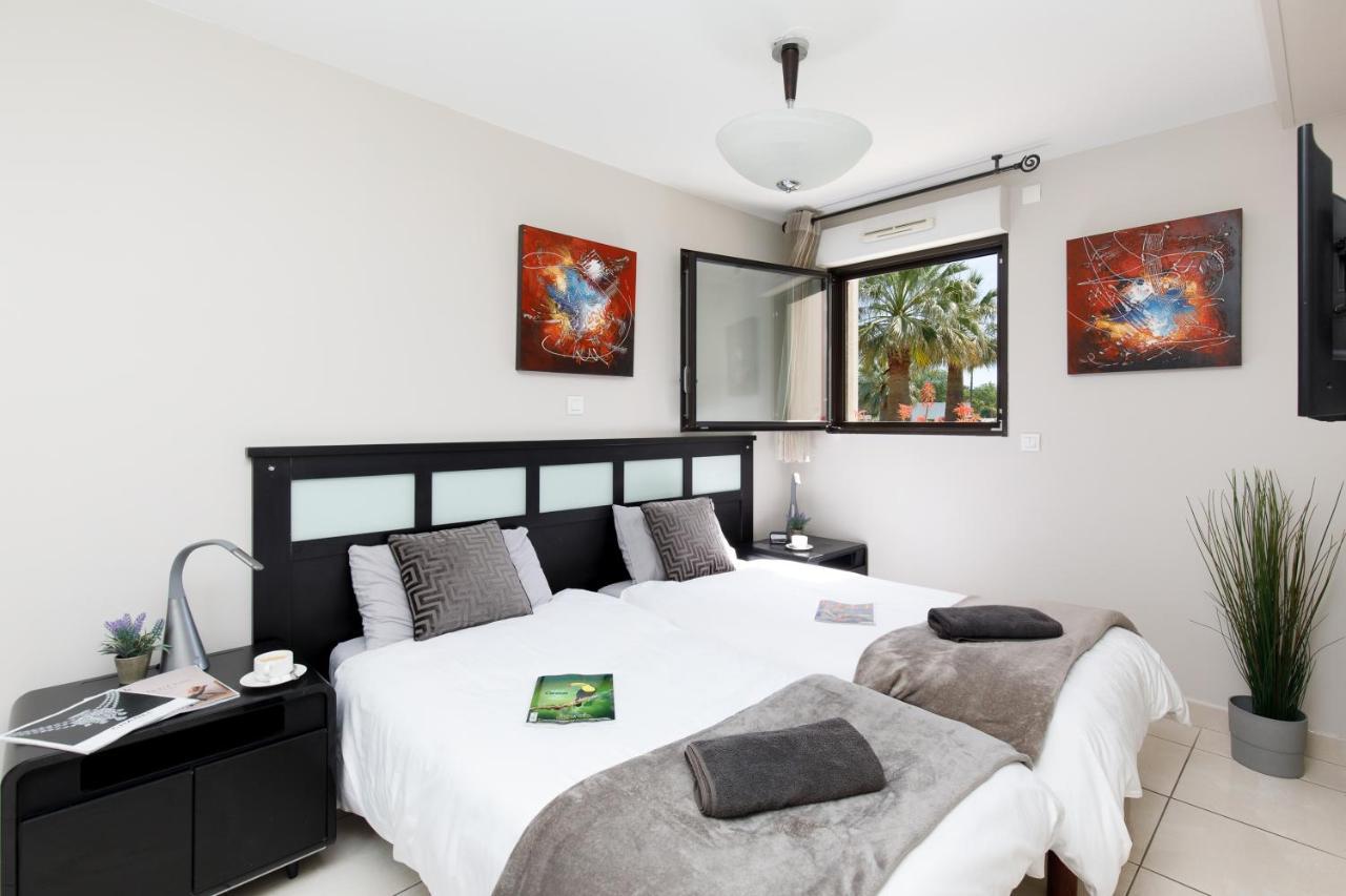 Luxury 3 Piece Garden Apartment In Cannes Marina Mandelieu Exterior foto
